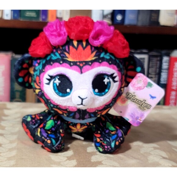 P*Lushes Pets Sofia Lopez Collectors Edition Dia de los Muertos Secret Garden 8" - Picture 3 of 16